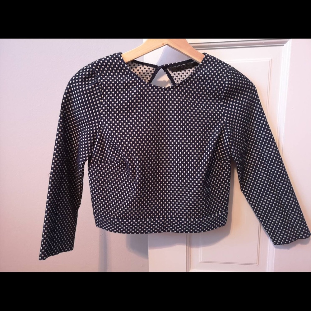 Zara crop top and matching pant